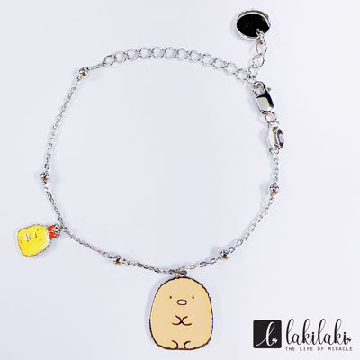 Picture of 角落生物 - 炸豬排純銀925手鏈